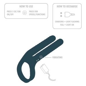 Urban – Fushion Vibrating Couple C-Ring