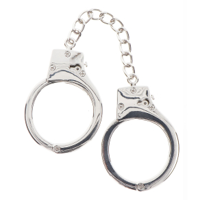 TABOOM – Silver Plated BDSM Handcuffs