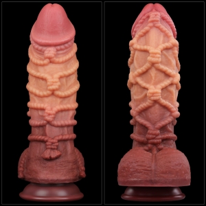 Lovetoy – Dual Layered Silicone Rope Dildo No. 1