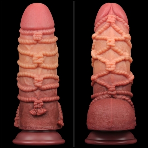 Lovetoy – Dual Layered Silicone Rope Dildo No. 3