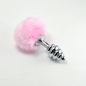 Lovetoy – Kovinski butt plug s repom