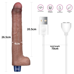 Real Softee – Vibrating Dildo 26,5 cm