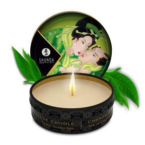 Shunga – Masažna sveča zeleni čaj, 30 ml