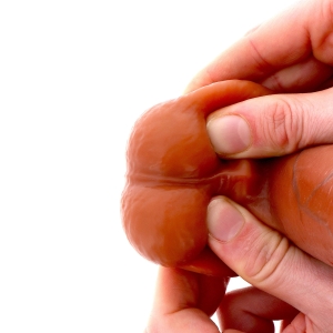 Get Real – Foreskin Silicone Dildo 20 cm
