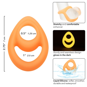 Cal Exotics – Alpha Teardrop Glow Ring
