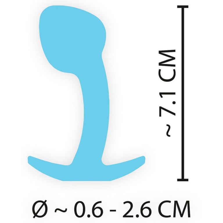 Cuties – Blue Mini Butt Plug