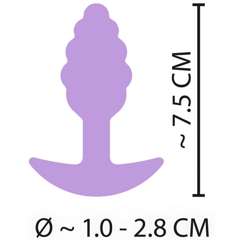 Cuties – Purple Mini Butt Plug