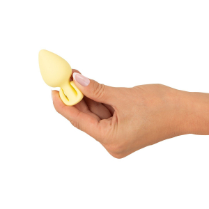Cuties – Yellow Mini Butt Plug