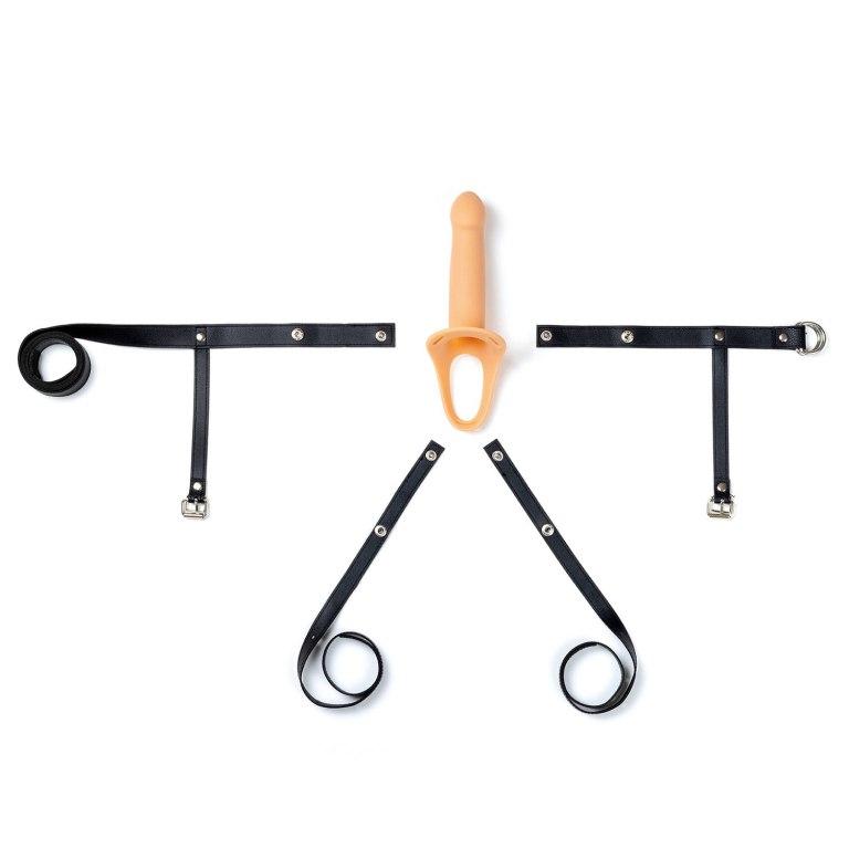 Hollow Straps – Silikonski strap-on z režo H1