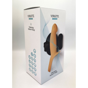 Hollow Straps – Vibrirajoči silikonski strap-on z režo H3