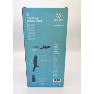 Hollow Straps – Vibrirajoči silikonski strap-on z režo H3