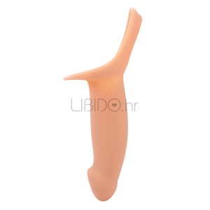 Hollow Straps – Vibrirajoči silikonski strap-on z režo H4