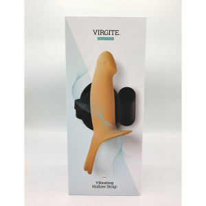 Hollow Straps – Vibrirajoči silikonski strap-on z režo H4