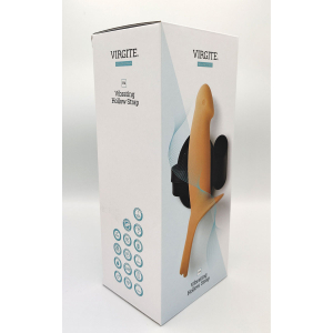 Hollow Straps – Vibrirajoči silikonski strap-on z režo H4