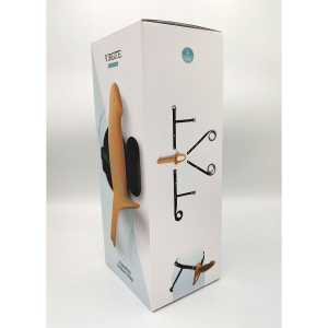 Hollow Straps – Vibrirajoči silikonski strap-on z režo H4
