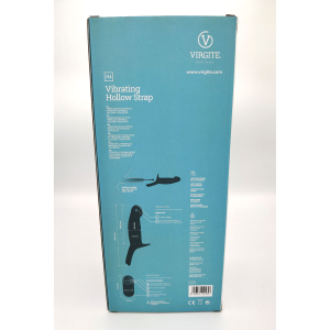 Hollow Straps – Vibrirajoči silikonski strap-on z režo H4
