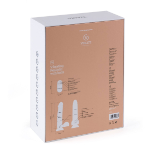 Realistics – Vibrirajoči dildo z daljincem R4