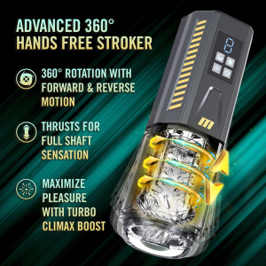 M for Men – Spin Master Pro Vibrating & Rotating Stroker