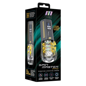 M for Men – Spin Master Pro Vibrating & Rotating Stroker