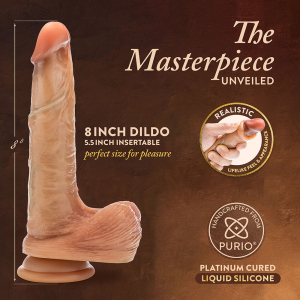 Renaissance – Da Vinci Sliding Foreskin Dildo