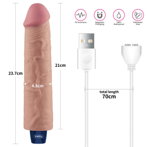 Real Softee – Vibrating Dong 24,5 cm