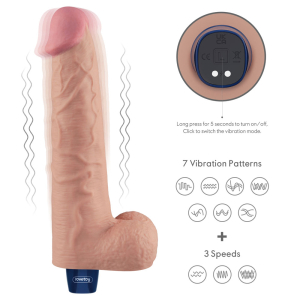 Real Softee – Vibrating Dildo 26,5 cm