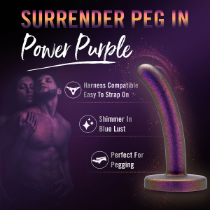 Temptasia – Power Purple Pegging Dildo