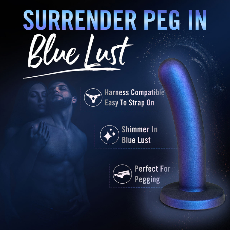 Temptasia – Blue Lust Pegging Dildo