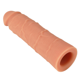 Hidden Desire – Liquid Silicone Penis Sleeve 18 cm