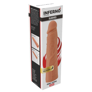 Hidden Desire – Liquid Silicone Penis Sleeve 20 cm