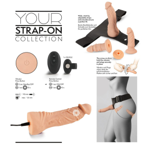 You2Toys – Strap On Set Harness, RC Vibe, 2 Plugs