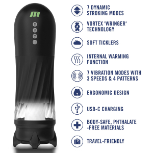 M for Men – Quantum X Heating Super Stroker