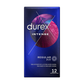 Durex – Intense Orgasmic Gel kondomi, 12 kos