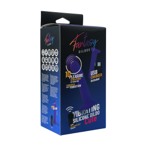 Virgite - Vibrating Silicone Dildo Cute