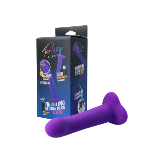 Virgite - Vibrating Silicone Dildo Cute