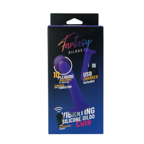 Virgite - Vibrating Silicone Dildo Cute