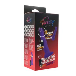 Virgite - Vibrating Silicone Dildo Sweet