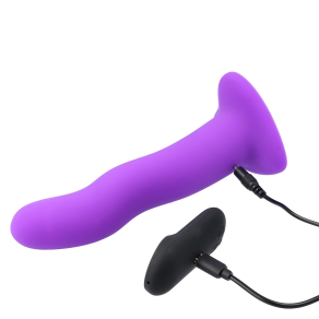 Virgite - Vibrating Silicone Dildo Sweet
