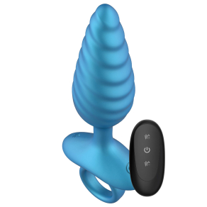 Playhouse – Ribbed Anal Plug Vibrating