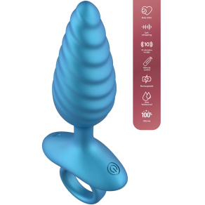 Playhouse – Ribbed Anal Plug Vibrating