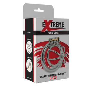 Extreme – Chastity Harness X-Short Metal