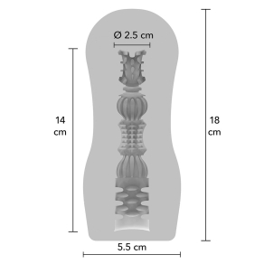 Toy Joy – Vacuum Stroker Clear