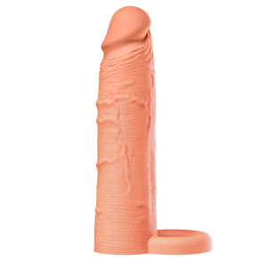 Hidden Desire – Liquid Silicone Sleeve Ballstrap 18 cm