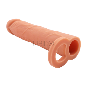 Hidden Desire – Liquid Silicone Sleeve Ballstrap 20 cm