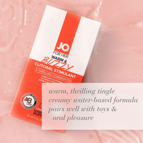 System JO – Clitoral Stimulant Warm & Buzzy, 10 ml