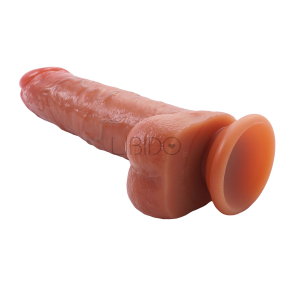 Get Real – Foreskin Vibrating Dildo 20 cm