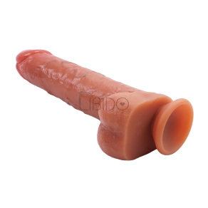 Get Real – Foreskin Vibrating Dildo 25 cm