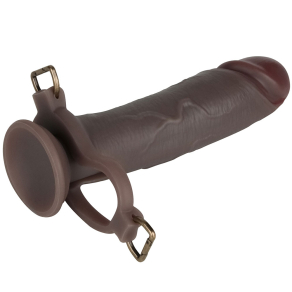 Lovetoy – Unisex strap-on z utorom 23 cm