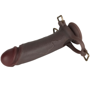 Lovetoy – Unisex strap-on z utorom 23 cm