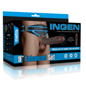 Lovetoy – Unisex strap-on z utorom 23 cm